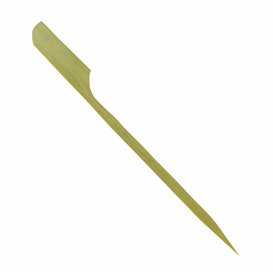 Espeto de Bambu “Golf” Natural 18cm (50 Uds)