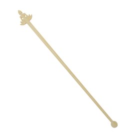 Agitador de Bebida em Bambu “Bouddha 1” 18cm (50 Uds)