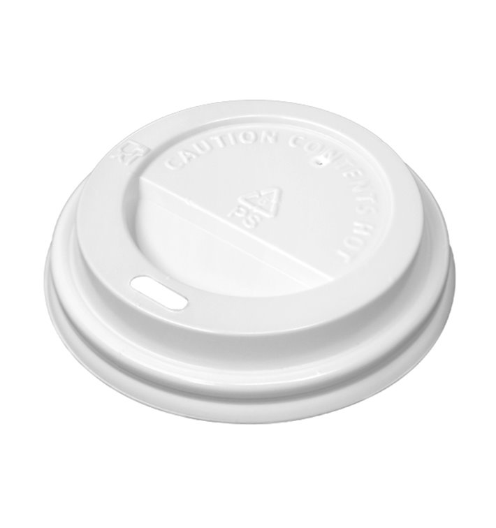 Tampa Perfurada Copo Branco 4Oz/120 ml Ø6,2cm (50 Uds) Tampa Perfurada Copo Branco 4Oz/120 ml Ø6,2cm (50 Uds)