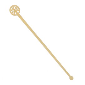 Agitador de Bebida em Bambu com Árvore da Vida 18cm (50 Uds)