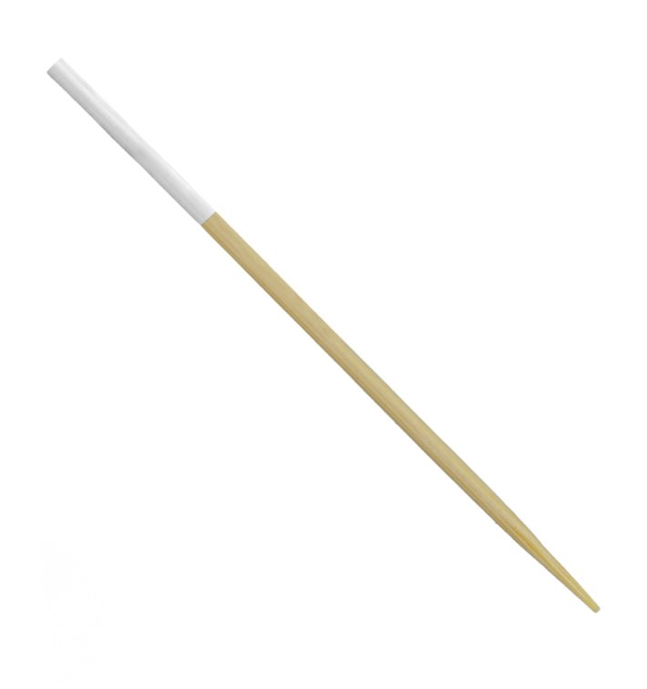 Espeto de Bambu Ponta Branca 7cm (3.600 Uds)