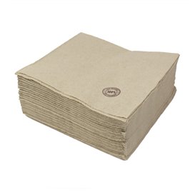 Guardanapo de Cocktail em Papel Ecológico com Rebordo 30x30 2F (100 Uds)