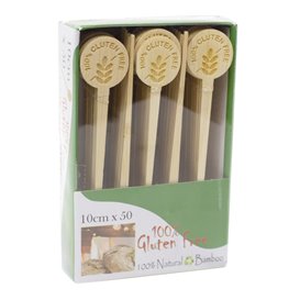 Palitos de Bambu Gluten Free 10cm (50 Uds)