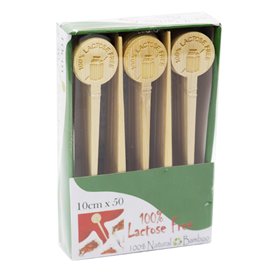 Palitos de Bambu Lactose Free 10cm (50 Uds)