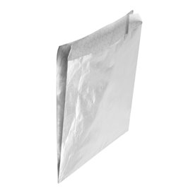 Folha de Alumínio à Prova de Gordura Prateada 22,3*20+5cm (2000 Uds)