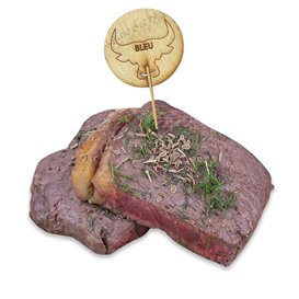 Palitos de Madeira Muito Pouco Feito “Bleu” 9cm (60 Uds)