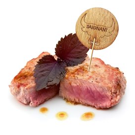 Palitos de Madeira Pouco Feito “Saignant” 9 cm (1200 Uds)