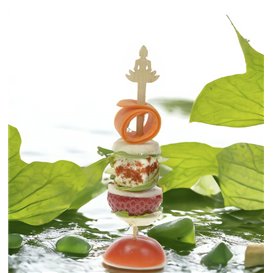 Espeto de Bambu “Bouddha 1” 12cm (600 Uds)