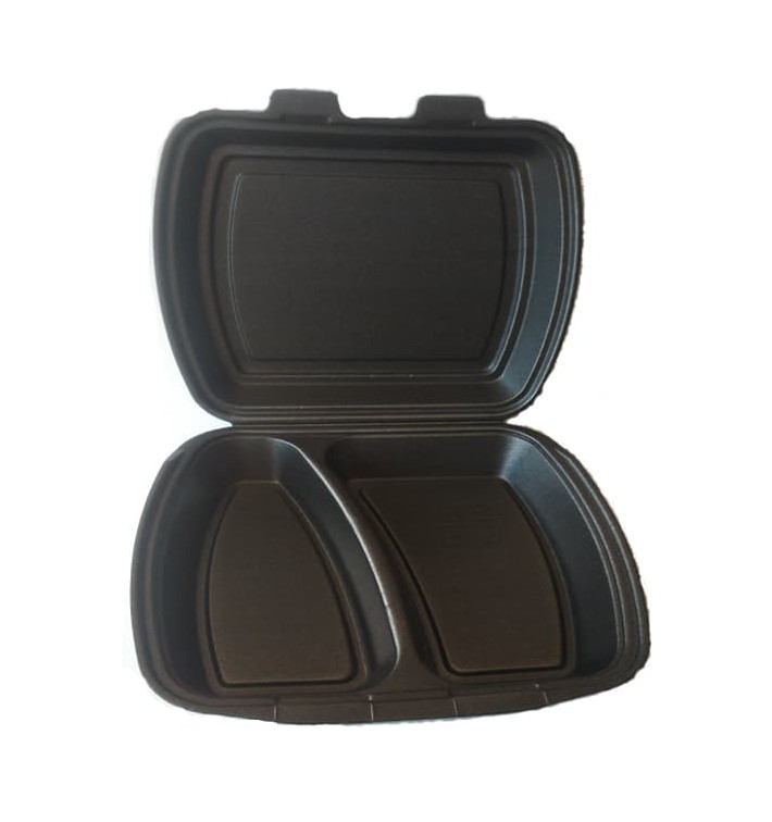 Embalagem Foam PortaMenus 2 Comp. Preto Embalagem Foam PortaMenus 2 Comp. Preto