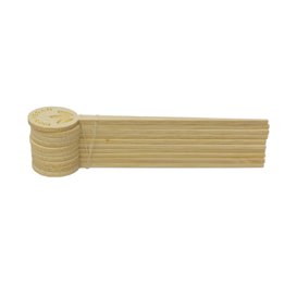 Marcador de Bambu Vegan 10cm (600 Uds)