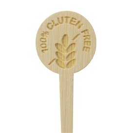 Palitos de Bambu Gluten Free 10cm (50 Uds)