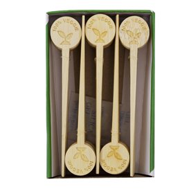 Marcador de Bambu Veggie 10cm  (600 Uds)