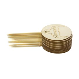 Palitos de Madeira Pouco Feito “Saignant” 9 cm (1200 Uds)