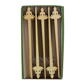 Espeto de Bambu “Bouddha 1” 12cm (50 Uds)