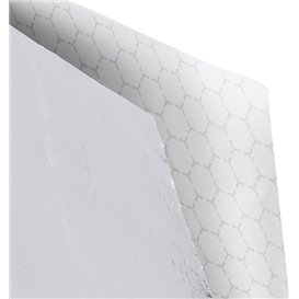 Saqueta Antigordura Aberta 2L Prata 16x16cm (500  Uds)