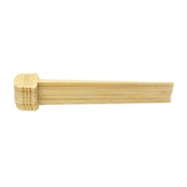 Espeto de Hambúrguer em Bambu 12cm (50 Uds)