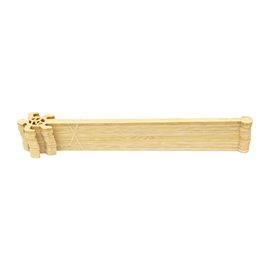 Agitador de Bebida Tartaruga em Bambu 14cm (50 Uds)