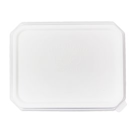Tampa PLA para Tabuleiro Cana-de-Açúcar 16,5x21,5cm (200 Uds)