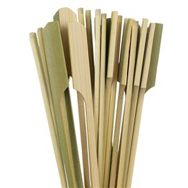 Espeto de Bambu "Golf" Natural 18cm em caixa (1.200 Uds)