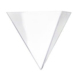Suporte para Cone PS Transparente 6 Furos 40x6,5x7cm (6 Uds)