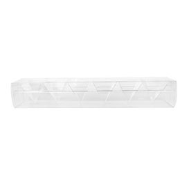 Suporte para Cone PS Transparente 6 Furos 40x6,5x7cm (6 Uds)