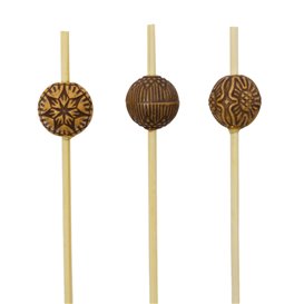 Pick Bambu Étnico 9cm (200 Unidades)