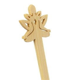 Agitador de Bebida em Bambu “Bouddha 2” 18cm (600 Uds)