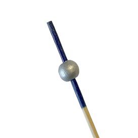 Espeto de Bambu Azul/Prata 10cm (1.200 Uds)