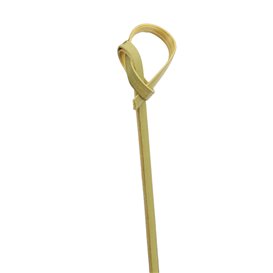 Espeto de Bambu "Laço" Natural 18cm (100 Uds)