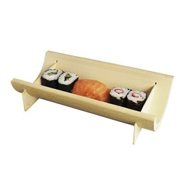 Tabuleiro de Bambu 20x10,5x4,5cm (2 Uds)