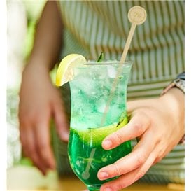 Agitador de Bebida en Bambu 0% Álcool 18cm (50 Uds)