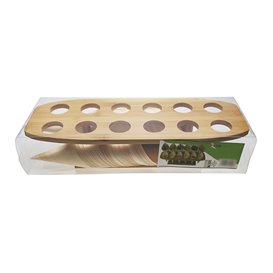 Stand de Bambu para 12 Cones (1 Uds)