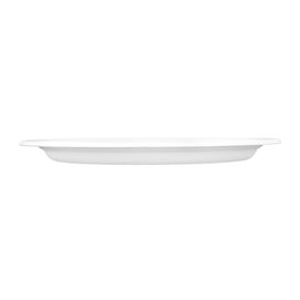 Bandeja de Cana de Açúcar Branco 32x25,5cm (50 Uds)