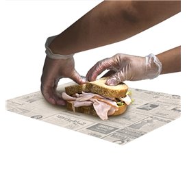 Papel Anti-Gordura Kraft Times 28x34cm (1.000 Uds)
