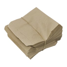 Saqueta Antigordura Kraft Batatas Fritas 12x12cm (3000 Uds)