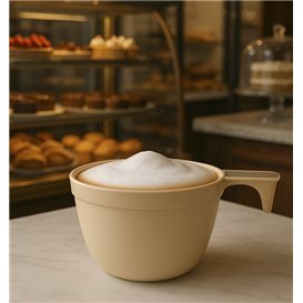 Chavena Reutilizável Cup Bege 190ml (25 Uds)