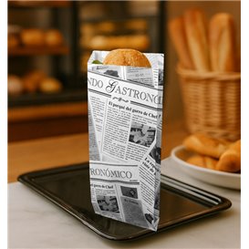 Saco Papel Sanduiche Times 12+2x26cm (100 Uds)