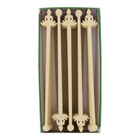 Agitador de Bebida em Bambu “Bouddha 1” 14cm (600 Uds)