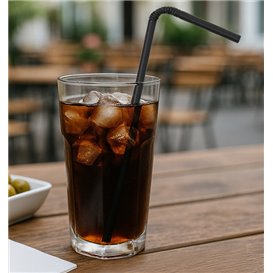 Palhinha Flexíve Papel Preto Ø6mm 230mm (3.000 Uds)