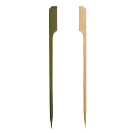 Palitos madeira bambu “Golf” Natural 18cm (50 Uds)