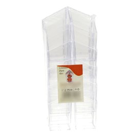 Copo de Degustação de Diamantes PS Transparente 60ml (20 Uds)