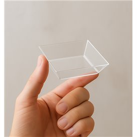 Prato de Prova Transparente PS 35ml (25 Uds)