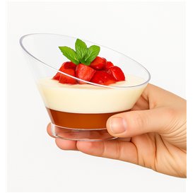 Taça Degustação Baixa PS Transparente 195ml (10 Uds)