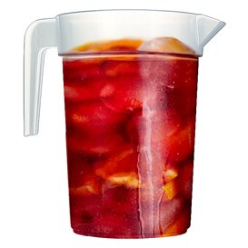 Jarro em Polipropileno Transparente 1.000ml (10 Uds)