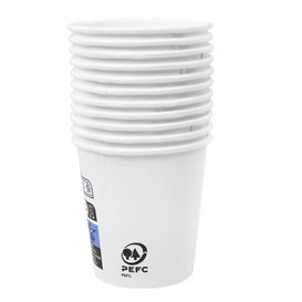 Copo de Cartão 4Oz/120 ml Branco Ø6,2cm (80 Uds)