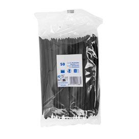 Faca Reutilizável PP Preta 17,8cm (50 Uds)