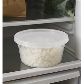 Embalagem em Plástico PP com Tampa Transparente “Deli Range” 360ml (240 Uds)