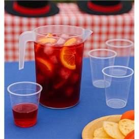 Jarro em Polipropileno Transparente 1.000ml (10 Uds)