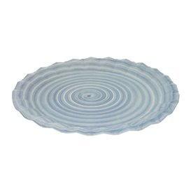 Prato de Cartão Kraft "Flower" Ø18cm 225g/m² (50 Uds)