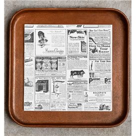 Papel Anti-Gordura Times 31x31cm (1.000 Uds)
